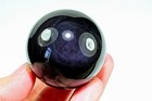 405Ct Natural Mexican Rainbow Obsidian Polished Ball QRO5 — photo 3