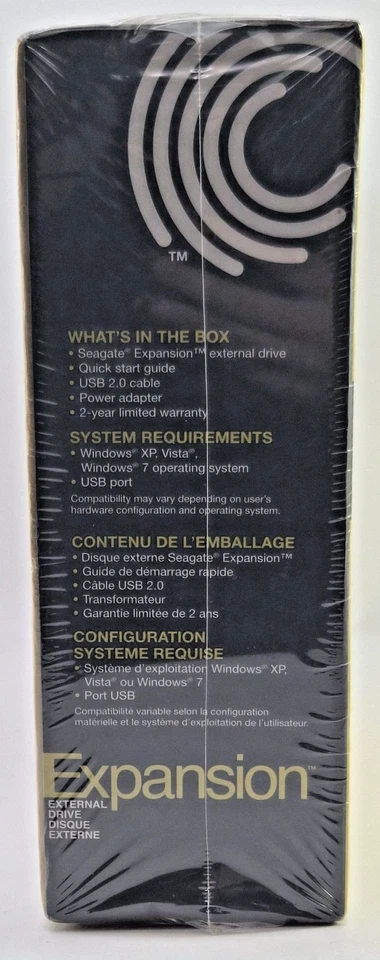 Brand New & Sealed Seagate 500GB External Desktop Drive ST305004EXA101-RK - Image 3 of 4