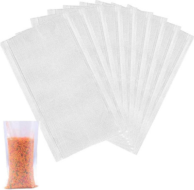 100 Pcs Water Soluble Baits Bag Carp Baits Fishing Bag PVA Carp Fishing Bag for