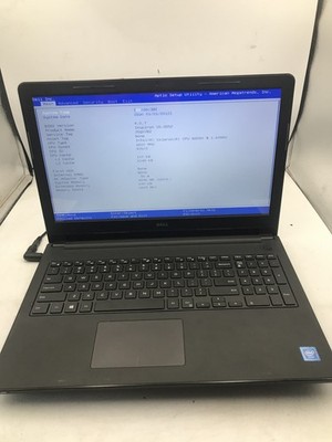 DELL INSPIRON 15 3552 - BOOTS TO BIOS - INTEL CELERON N3050 - 4GB RAM - READ -BB