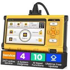 OBD2 Scanner Diagnostic Tool, ECM/TCM/ABS/SRS 4 System Deeply Scanner for Car,