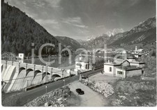 1960 ca AURONZO DI CADORE (BL) Panorama del paese Diga DOLOMITI *Cartolina FG NV