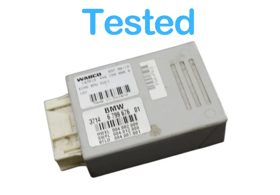 Оригинальный модуль управления пневмоподвеской 11-17 BMW 760Li 535i GT xDrive 37146799676 - Изображение 3 из 4