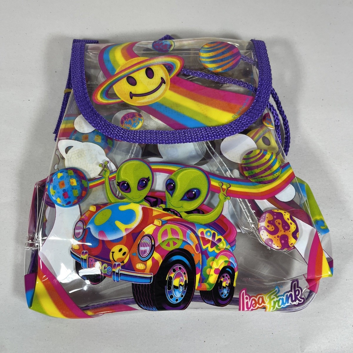 NUPPUオリカラセット New Vintage 90s Y2K Lisa Frank Alien Zoomer Zorbit Clear Mini