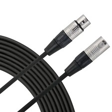 Livewire Essential XLR Microphone Cable - 15 ft. Black  R8060