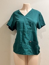 Grey s Anatomy by Barco Women s Teal Scrub Top Size Large