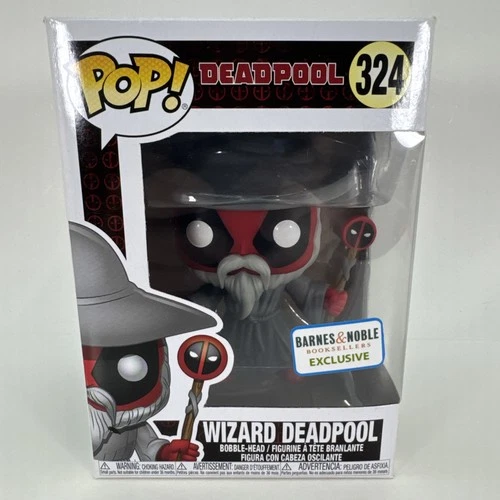 Funko Pop! Vinyl: Marvel - Wizard Deadpool - Barnes and Noble (Exclusive) #324