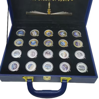 OEIN 20 set World Dream of Space Commemorative Coin Anniversary Medal Complete