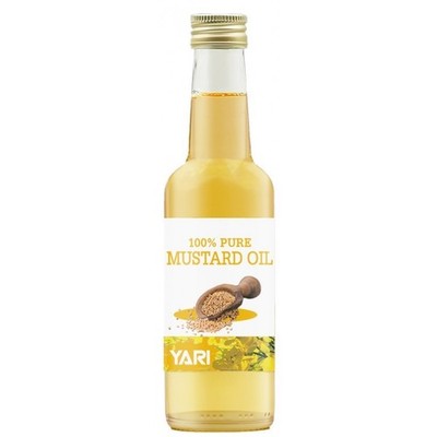 YARI 100% Pure Mustard Oil 250ml Haarwachstum Kopfhaut Behandlung Haut Feuchtigkeitscreme