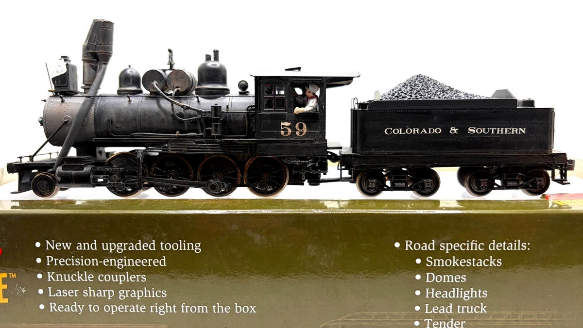 Roundhouse Ready to Go/Pre-built HO Model Railroad Locomotives for