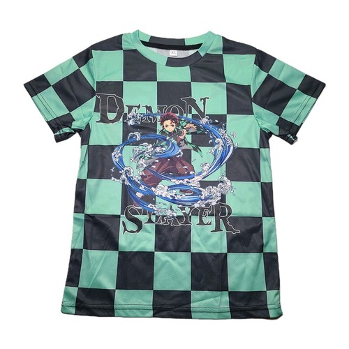 Demon Slayer 2 Piece Outfit Short Sleeve Anime T Shirt & Shorts Unisex 8-9 Yrs🆕 - Picture 3 of 11