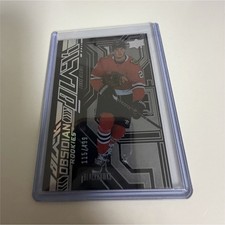 Upper Deck Obsidian Black Rookies Rookie 115/499 Lukas Reichel Blackhawks OR-22