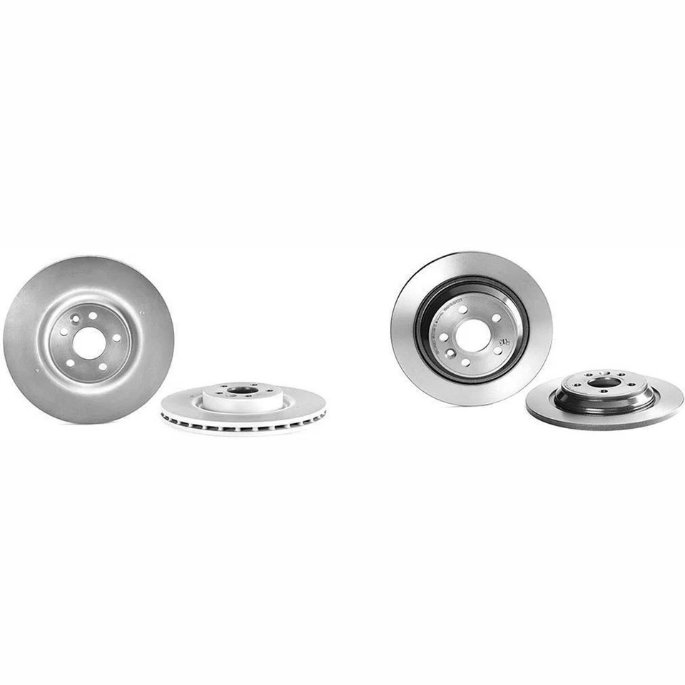 Ротор переднего заднего тормоза Brembo 4 подходит для Volvo S60 2007-2015 Volvo S80 2011-2018 годов выпуска - Изображение 2 из 4