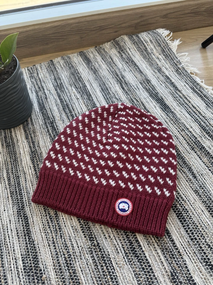 Ganso de Canadá Tejido Lana Merino Niagara Gorro Invierno Sombrero Talla Única Foto 2 de 4