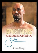 Spartacus Premium 2012 Gods of the Arena: Shane Rangi as Dagan Autograph Card