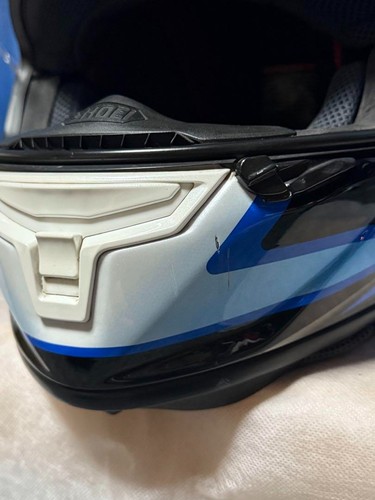 SHOEI X-Fourteen Bradley 3 Full Face Helmet Size L Used From Japan - Picture 10 of 11