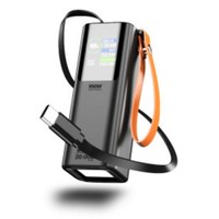 Powerbank 100W 20000Mah Bigee Max Mit USB-C / USB-A & Integriertem Kabel