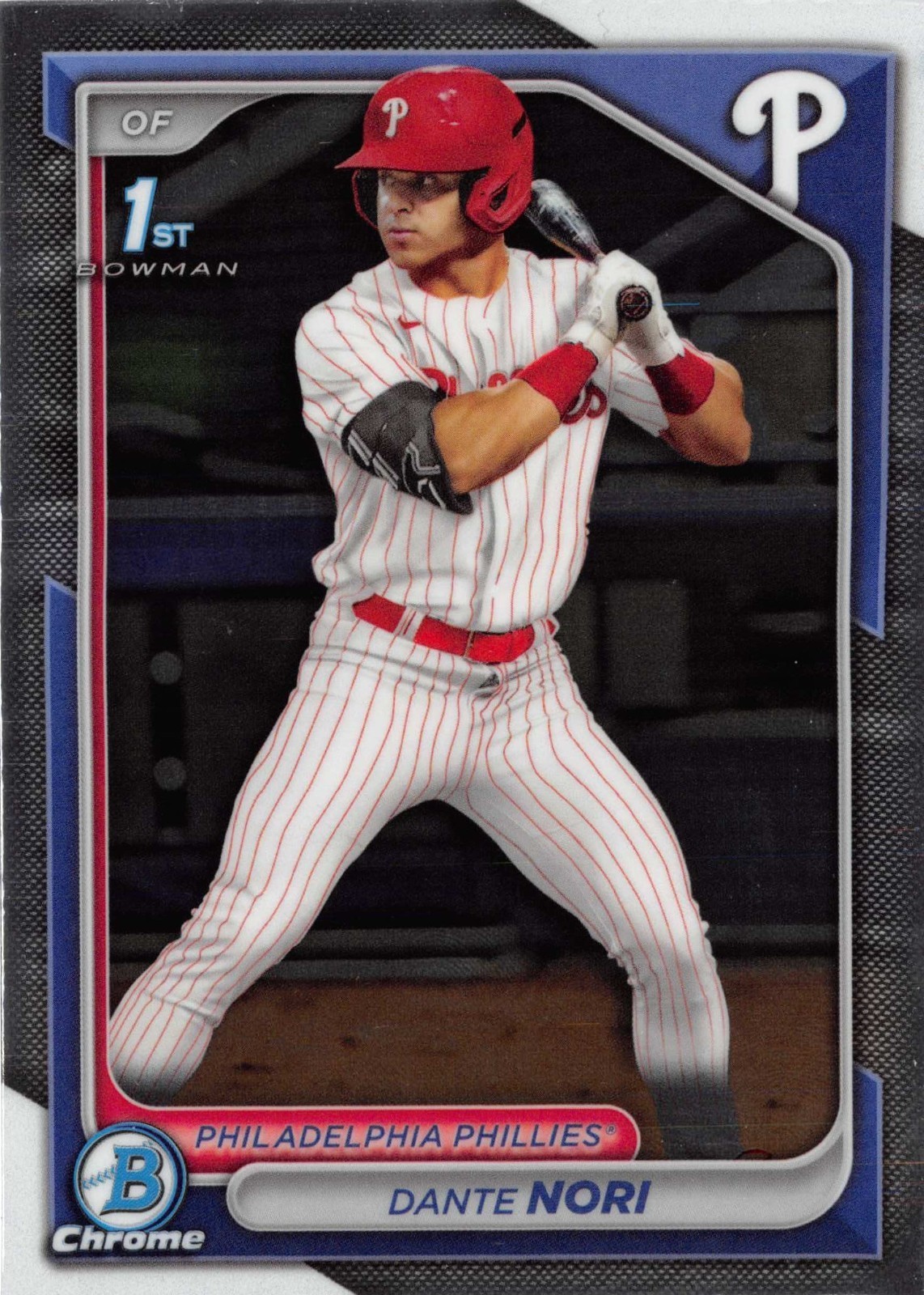 Dante Nori Philadelphia Phillies 2024 Bowman Chrome Rookie Card #BDC-16
