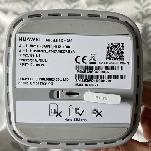 Huawei Balong 5000 5G CPE Pro - H112-370 WiFi6 5G/4G Router - White - Boxed - Photo 7/13