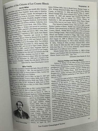Biographies Of The Citizens Of Lee County Illinois - Limited Edition 2000 - Picture 8 of 16