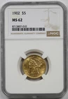 1902-P Liberty Half Eagle — photo from another recent sale