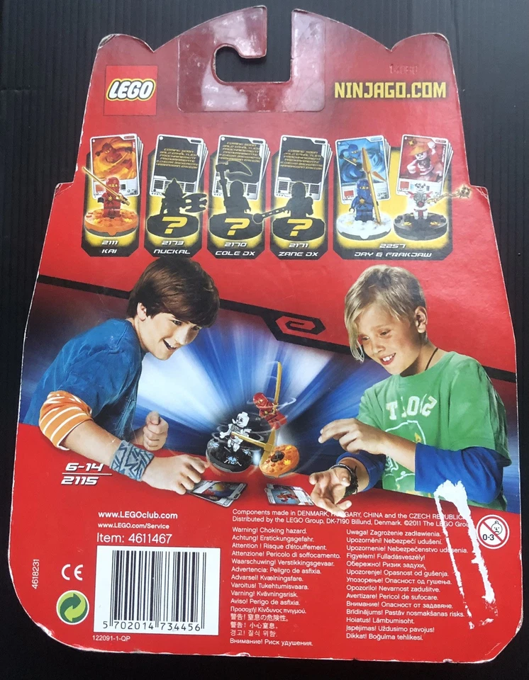 LEGO NINJAGO 2011: Bonezai (2115) Brand New - Image 2 of 2