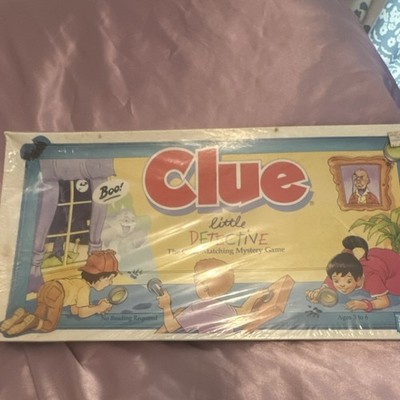 Clue Little Detective Matching Mystery Game No Reading Required 2+ Players 3-6