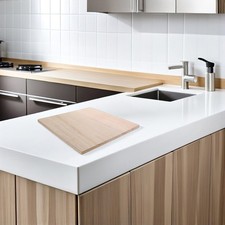 2 Pcs Unfinished Craft Wooden Sheets Furniture Panel Hardwood Planks