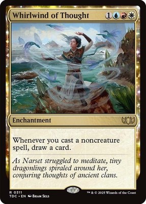 Whirlwind of Thought [Tarkir: Dragonstorm] MTG
