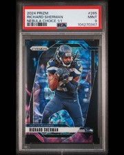 2024 Panini Prizm Richard Sherman Nebula 1/1 One Of One