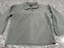 Rothco Spec Op Tactical Fleece Jacket Large Green Full Zip Olive Drab
