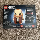 LEGO BRICKHEADZ: Star Wars Obi-Wan Kenobi & Darth Vader (40547) NIB Sealed Best