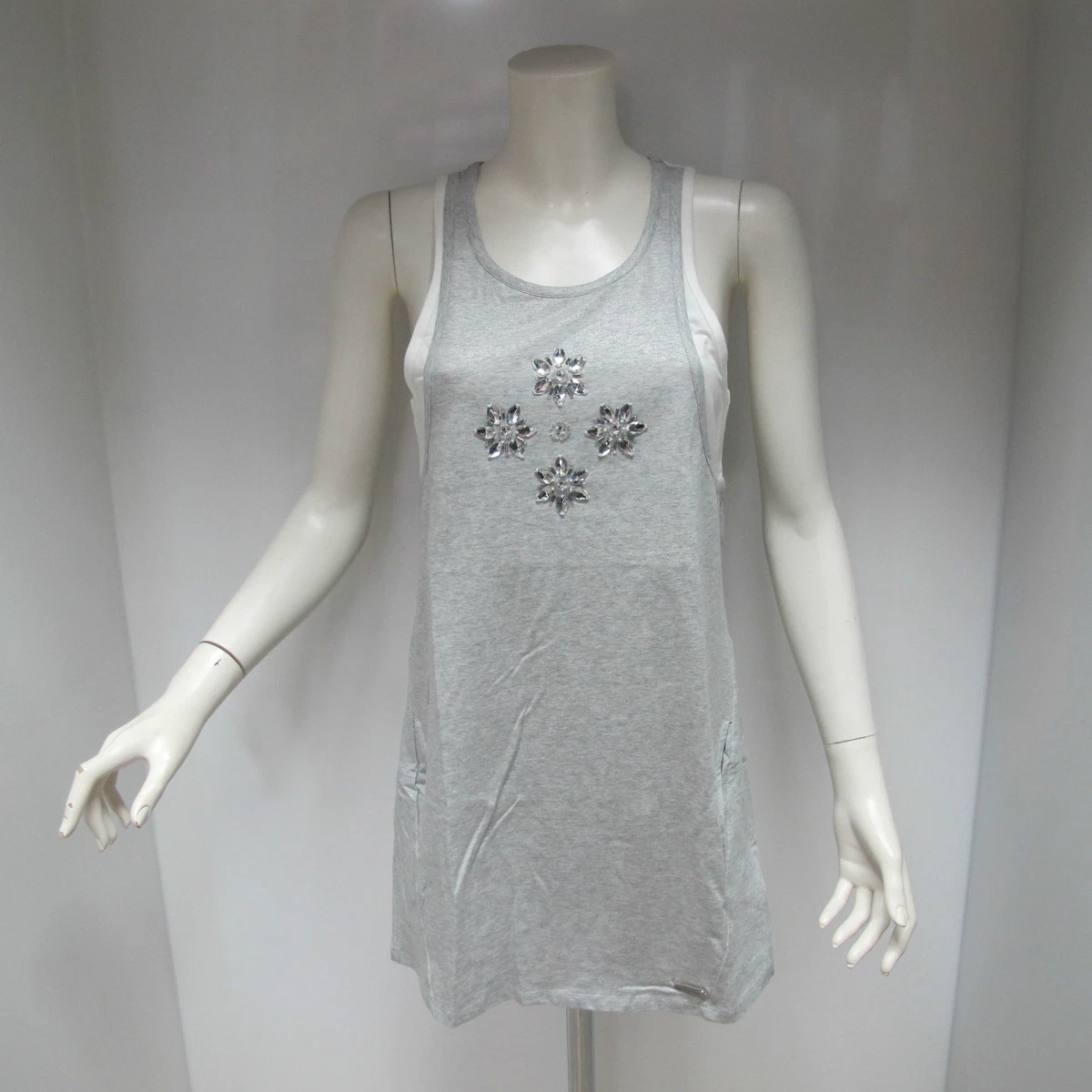 LIU JO SPORT Tank Top Minidress Woman mod.T15083 J7477 Col