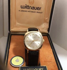 Vintage Wittnauer Electro-Chron Cal. Landeron 4760, 12J, 10k G.F. Case, Working