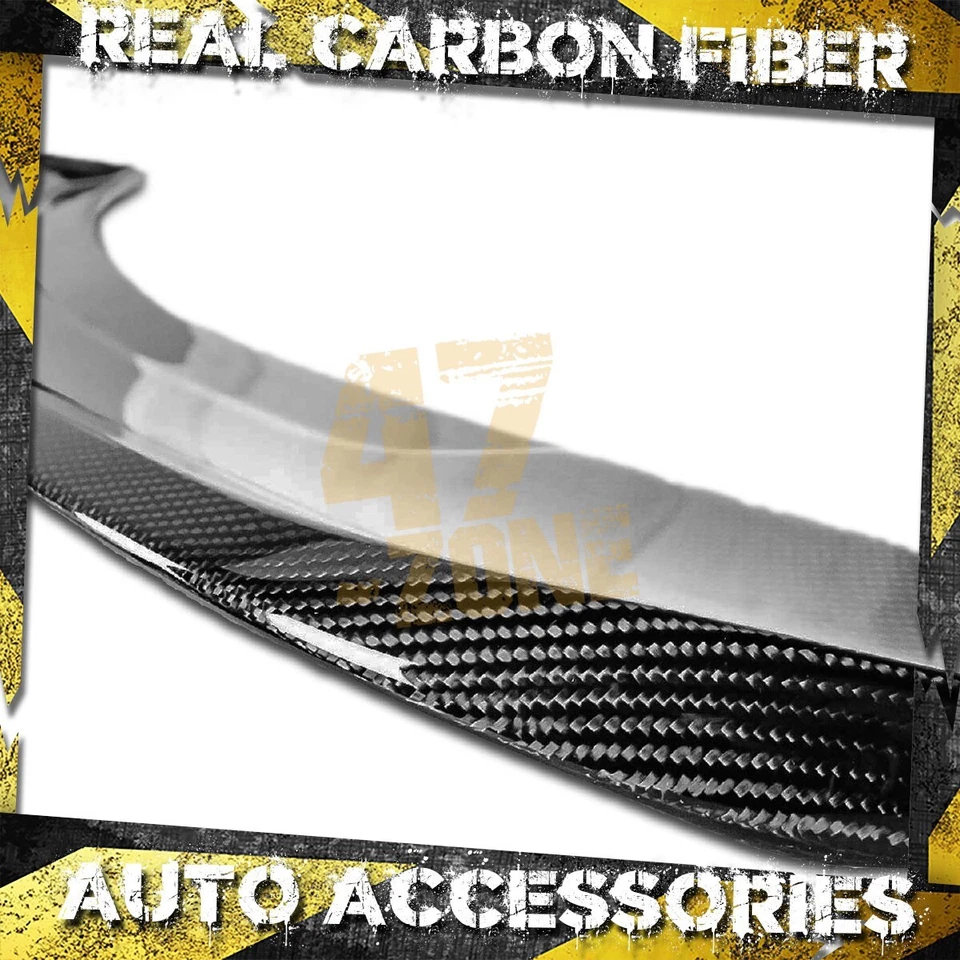 Alerón trasero de fibra de carbono real estilo GT350 para Ford Mustang S550 2015-2023 Foto 2 de 4