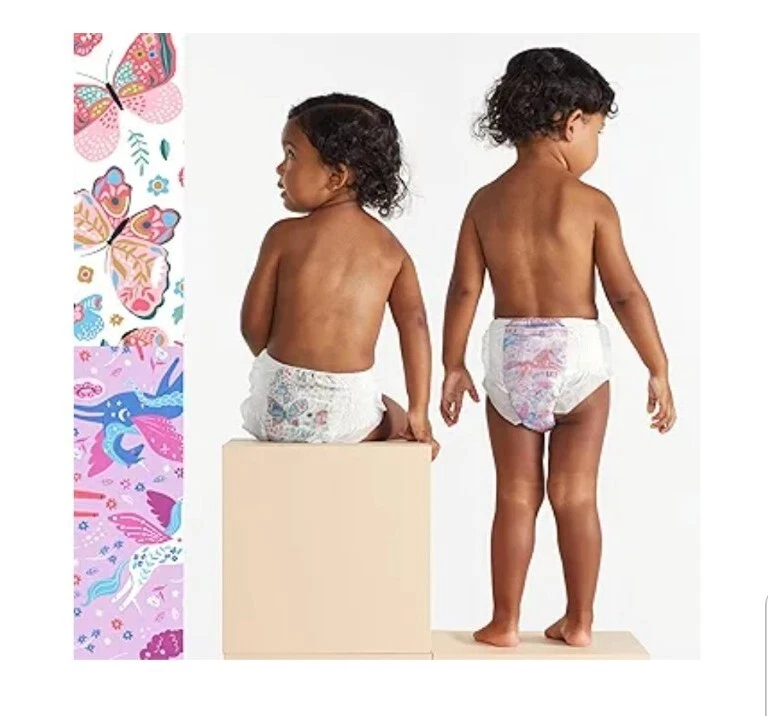 New HONEST CO Natural TRAINING PANTS Size 4T/5T JUMBO (48 Count) - Image 3 of 4