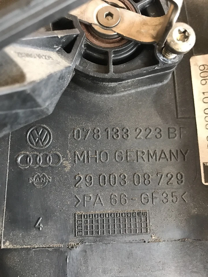 Audi A4 B6 2.4 Petrol V6 2003 Year Intake Manifold 078133151Eg - Imagen 4 de 4