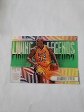 Shaquille O'Neal “Shaq” 2019-20 Panini Illusions Living Legends emerald green