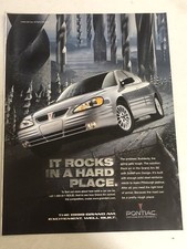 1999 Pontiac Grand Am Print Ad Advertisement Vintage Pa2 1999 Pontiac Grand Am Print Ad Advertisement Vintage Pa2