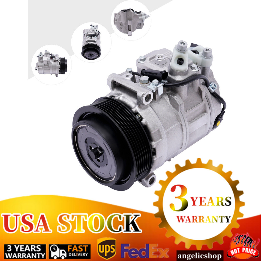 Fits 2003 2004 2005 Mercedes-Benz C230 1.8L AC A/C Compressor W/ Clutch Assembly
