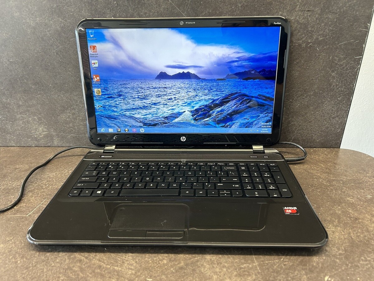 HP Pavilion 15-B142DX AMD A6-4455M @2.10GHz 4GB RAM 500GB HDD Win8