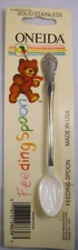 Baby Feeding spoon Oneida stainless engraveable Toddletime vinyl coated bowl