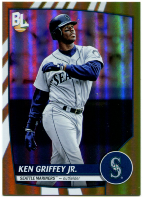 2023 Topps Big League #303 Ken Griffey Jr. Gold Holo Refractor SSP