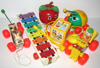 Vintage Fisher Price Toy Lot