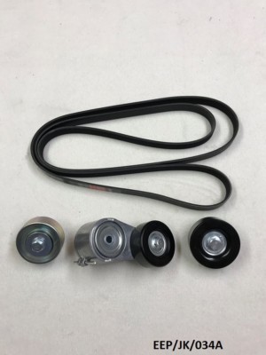 Serpentine Belt Repair KIT for Jeep Wrangler JK 2.8CRD 2007-2018 EEP/JK/034A