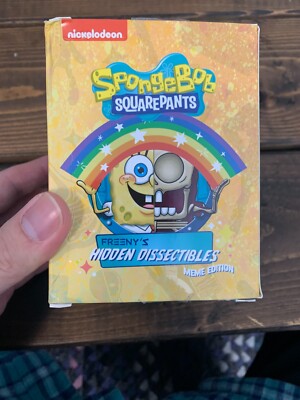 Jason Freeny x Spongebob Hidden Dissectibles Meme Edition Mocking Spongebob Figu