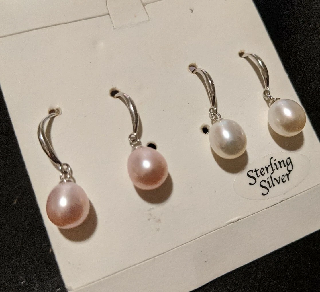 Bridge cultured pearl cult pearl set deals