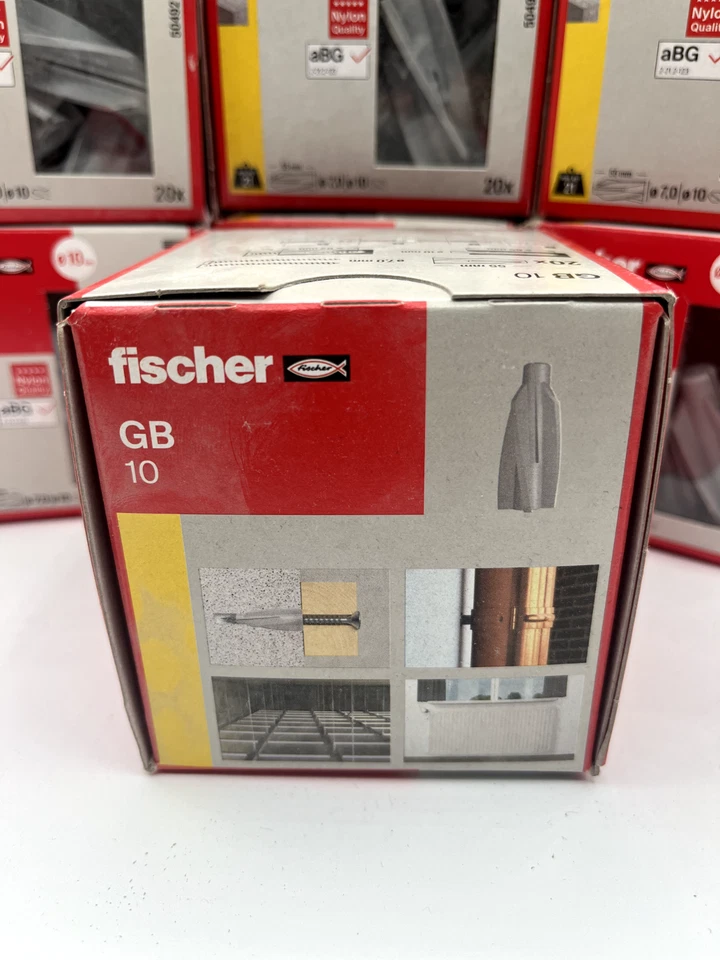 Tasselli  Fischer Gb Per  Gasbeton  Gb 10 20 Pezzi NUOVO  - Immagine 4 di 4