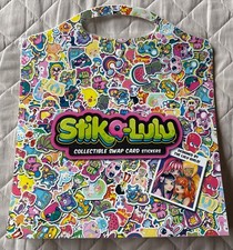 Stika-LuLu Collectable Swap Card Stickers Album 17 Pages (Double Sided)