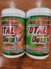 2 TOTAL DETOX DESINTOXICADOR DIETARY SUPPLEMENT 16 FL OZ EA 01/2028 NEW & SEALED